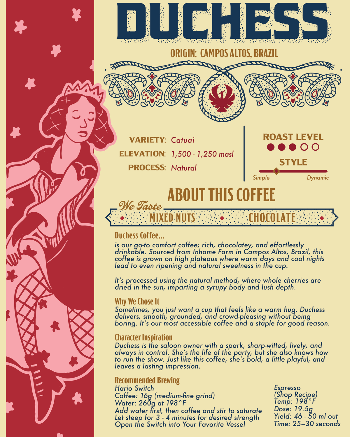 DUCHESS - Palace Coffee Co. - Wholebean