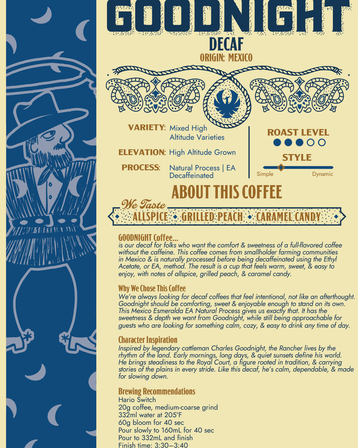 GOODNIGHT - Palace Coffee Co. - Wholebean