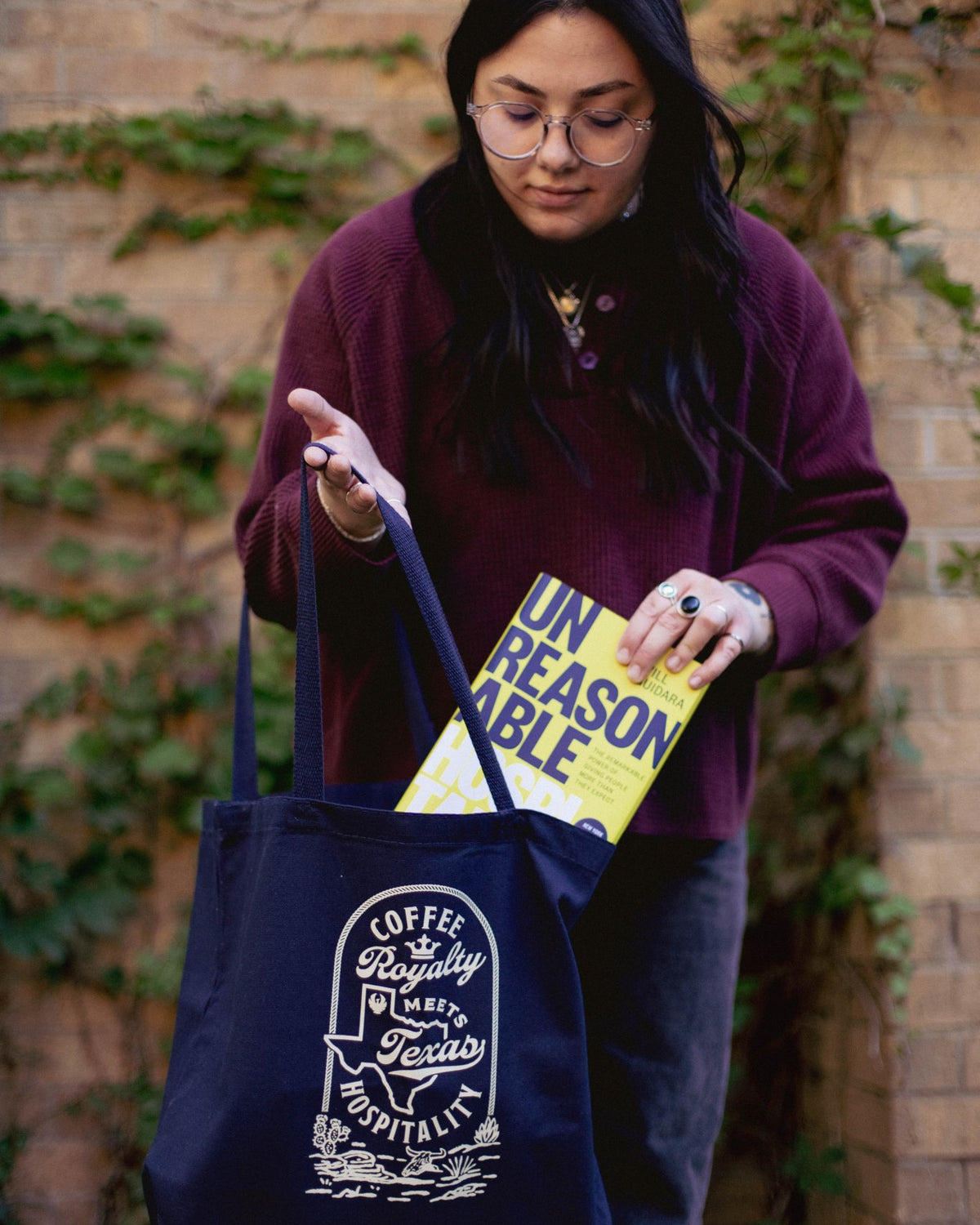 TEXAS HOSPITALITY TOTE - Palace Coffee Co. - Merch