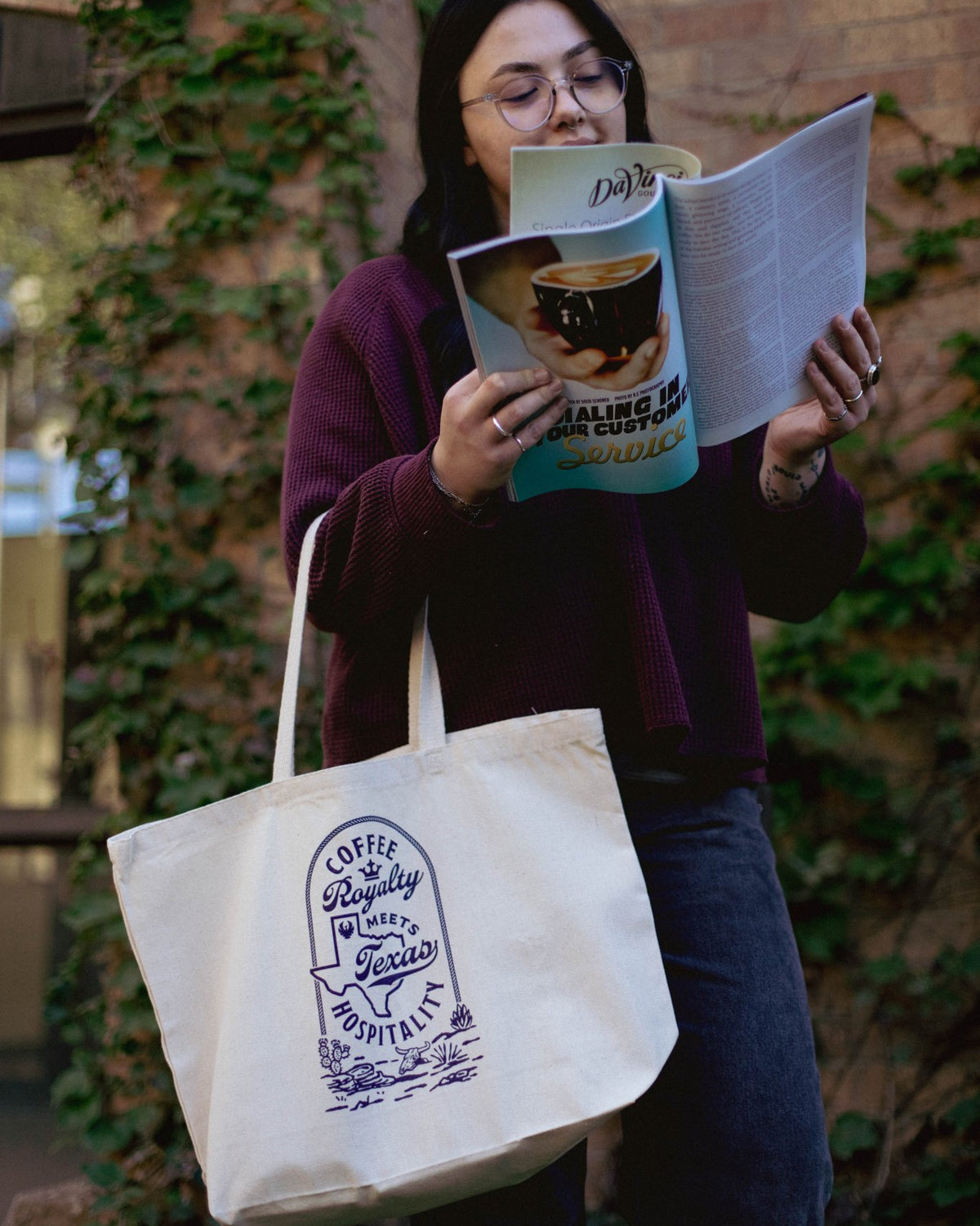 TEXAS HOSPITALITY TOTE - Palace Coffee Co. - Merch