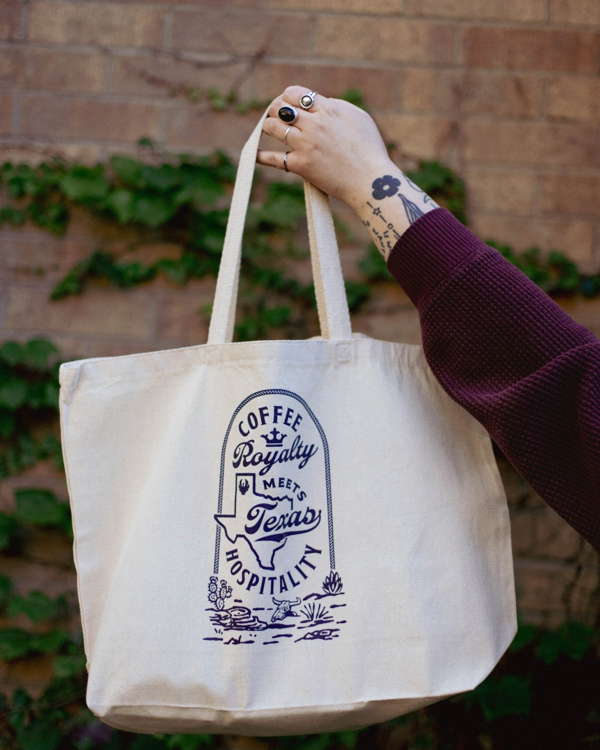 TEXAS HOSPITALITY TOTE - Palace Coffee Co. - Merch