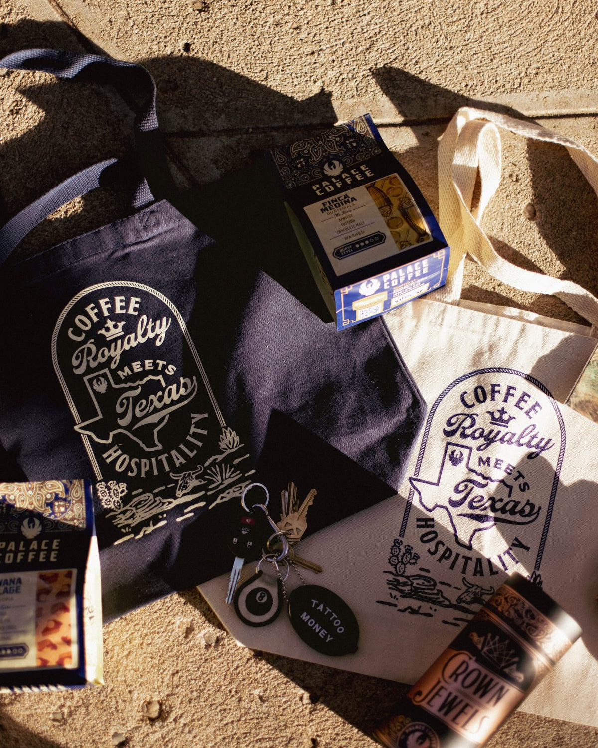 TEXAS HOSPITALITY TOTE - Palace Coffee Co. - Merch
