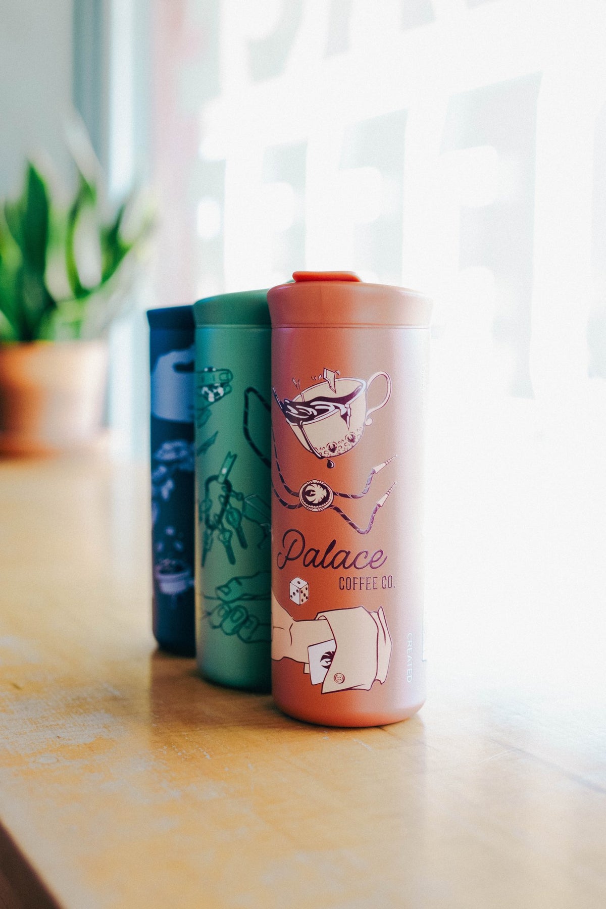 PALACE PATCHWORK TUMBLER - Palace Coffee Co. - Merch