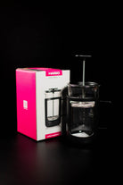 Hario Cafe Press U 600ml heatproof glass french press for coffee and tea