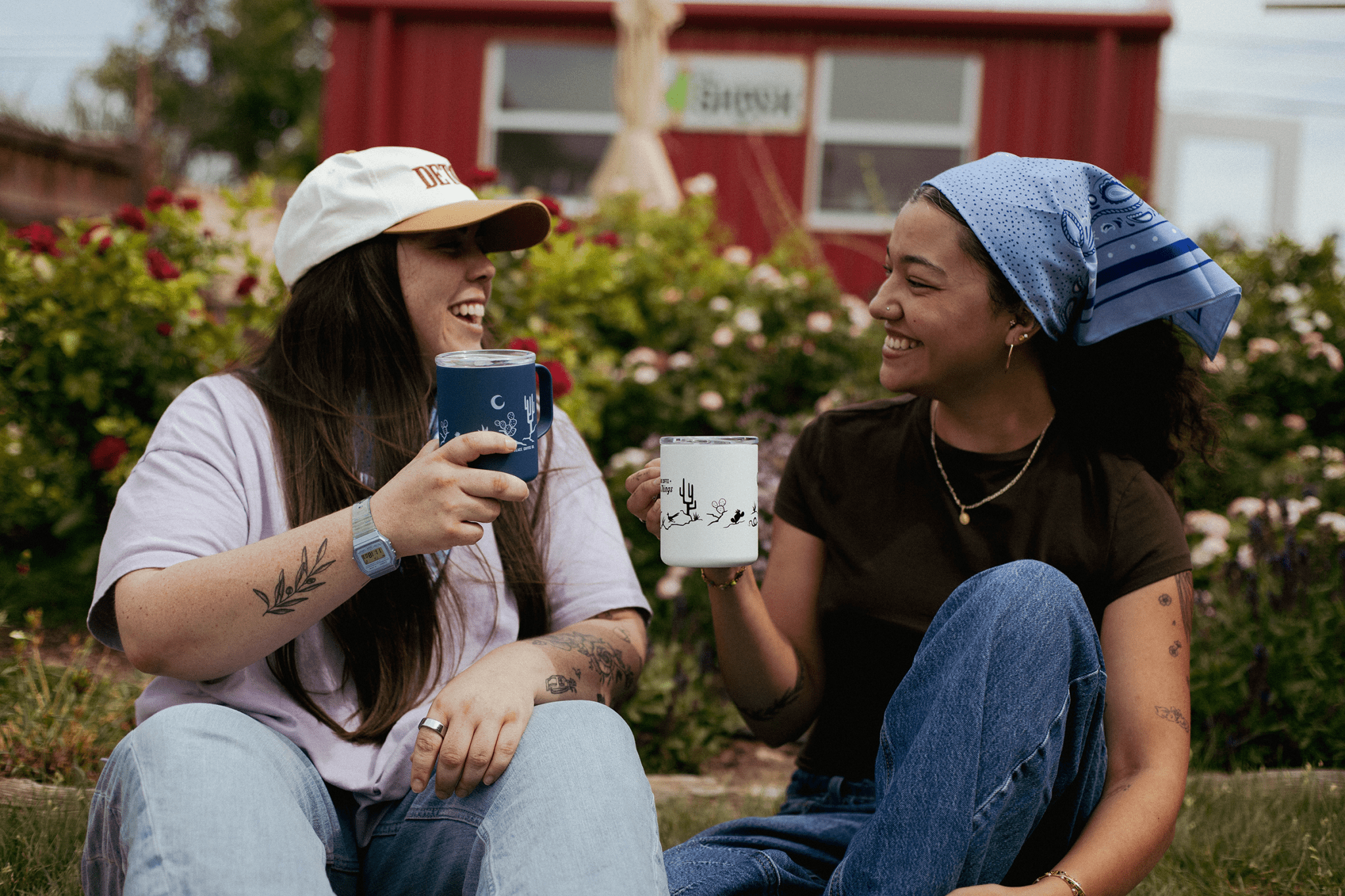 PALACE "DRINK COFFEE, DO THINGS" CAMP MUG - Palace Coffee Co. - Merch