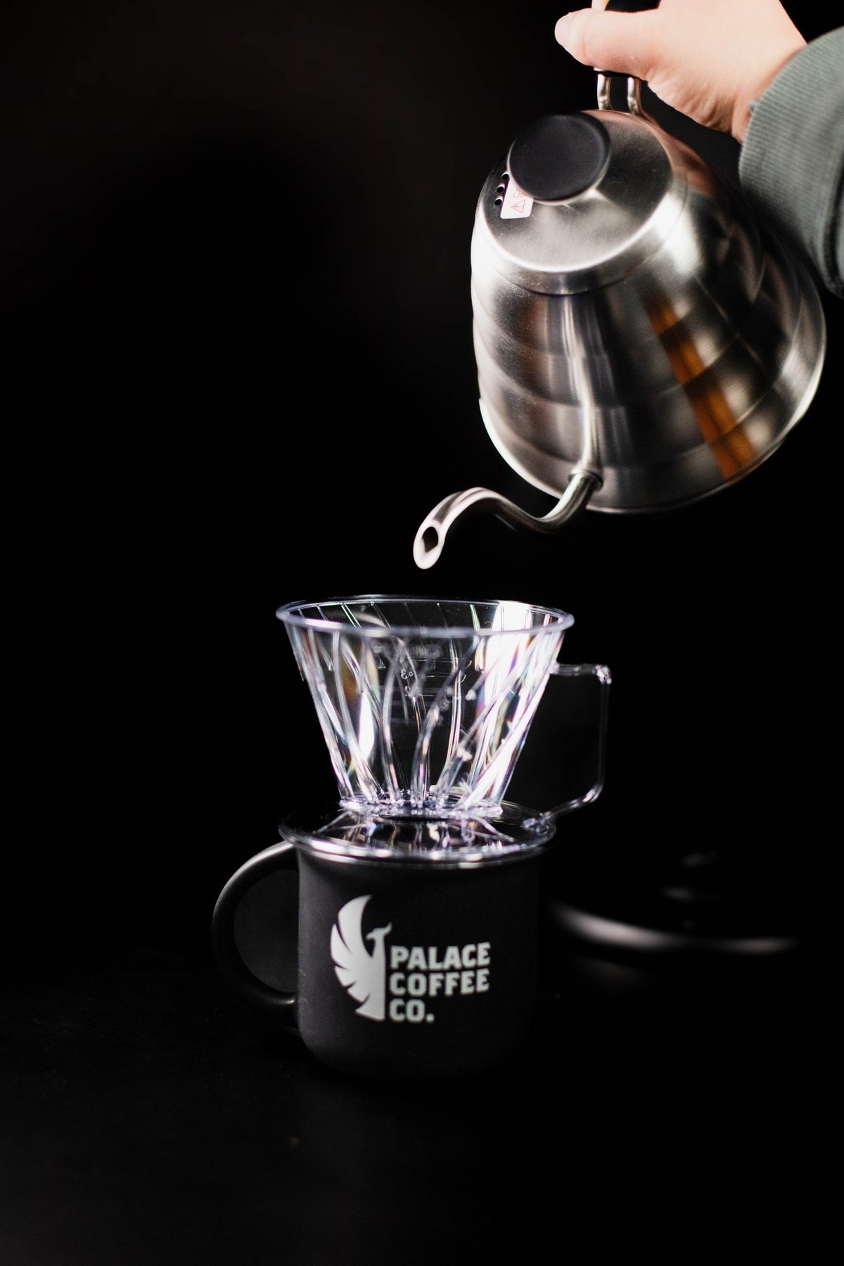 HARIO V60 "BUONO" ELECTRIC DRIP KETTLE - Palace Coffee Co. - 
