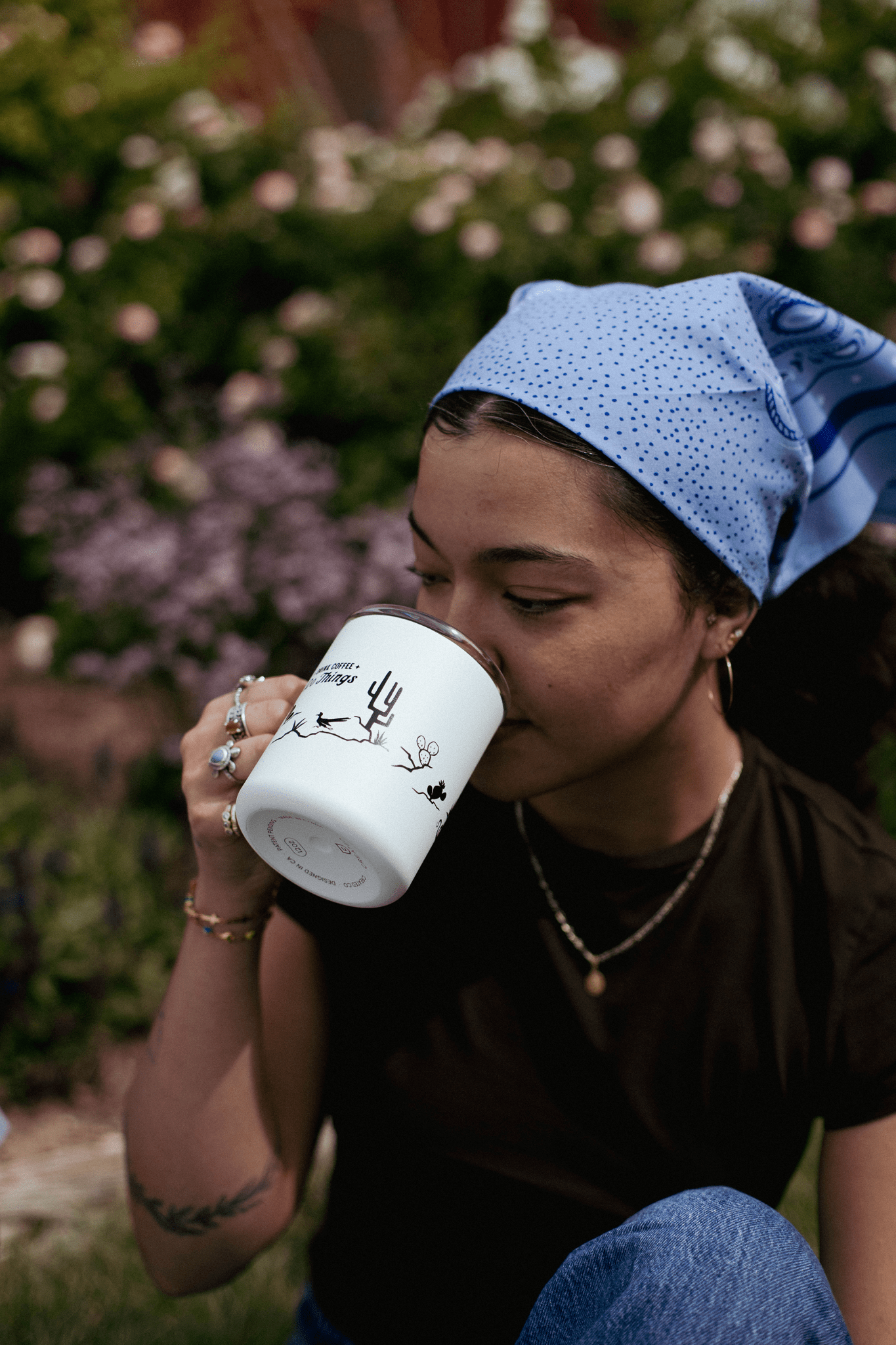 PALACE "DRINK COFFEE, DO THINGS" CAMP MUG - Palace Coffee Co. - Merch