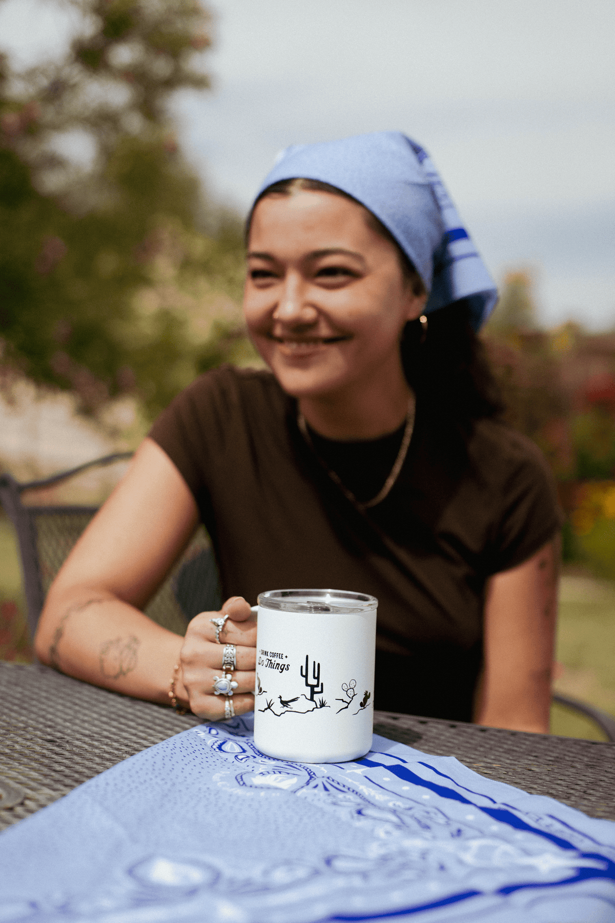 PALACE "DRINK COFFEE, DO THINGS" CAMP MUG - Palace Coffee Co. - Merch