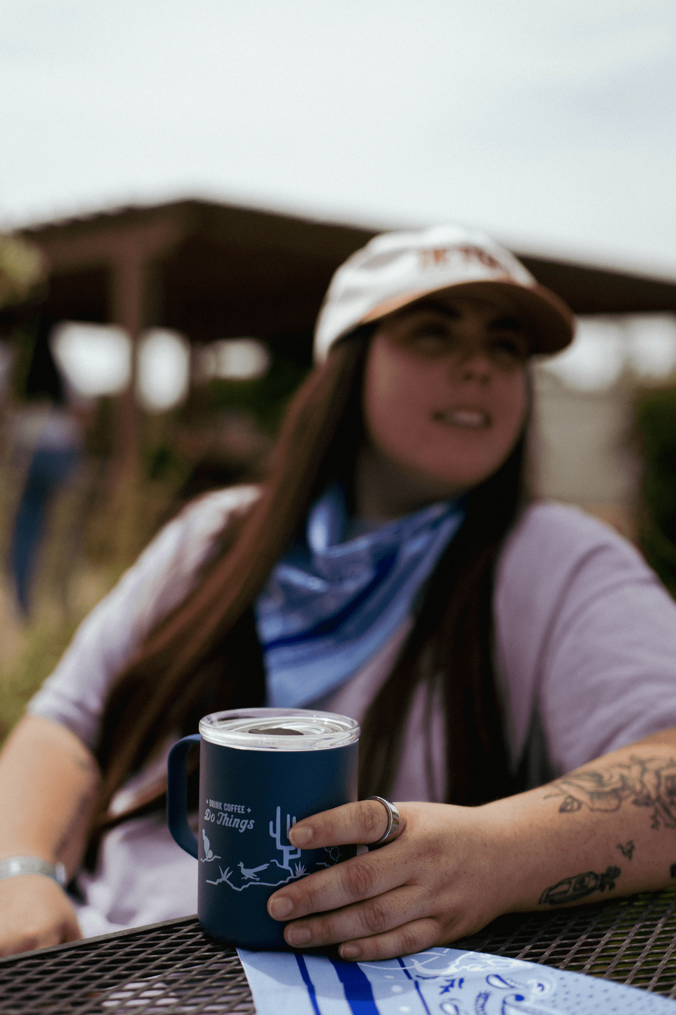 PALACE "DRINK COFFEE, DO THINGS" CAMP MUG - Palace Coffee Co. - Merch