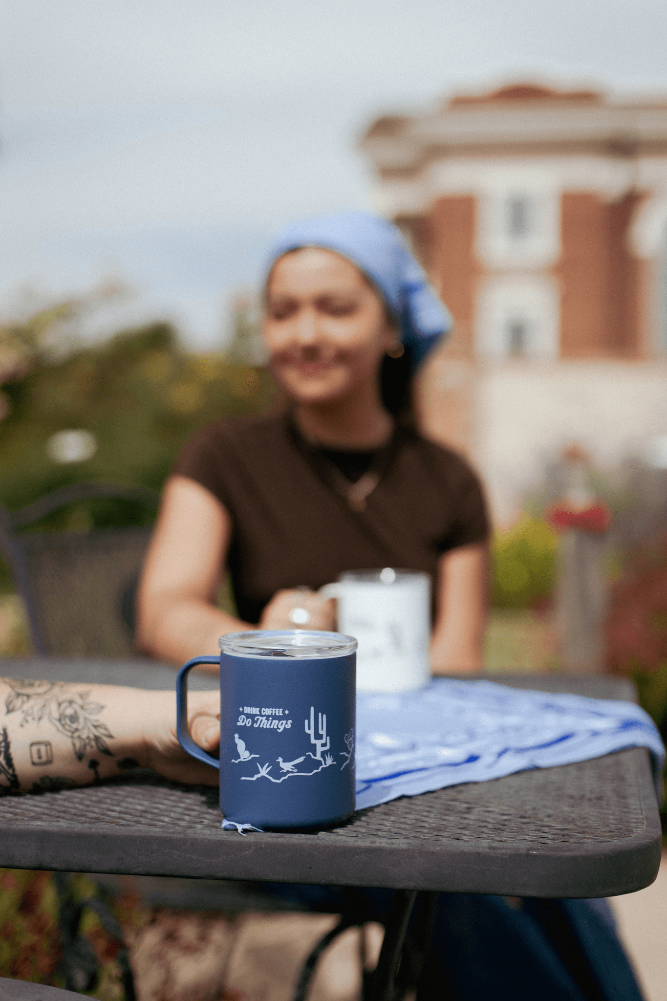 PALACE "DRINK COFFEE, DO THINGS" CAMP MUG - Palace Coffee Co. - Merch
