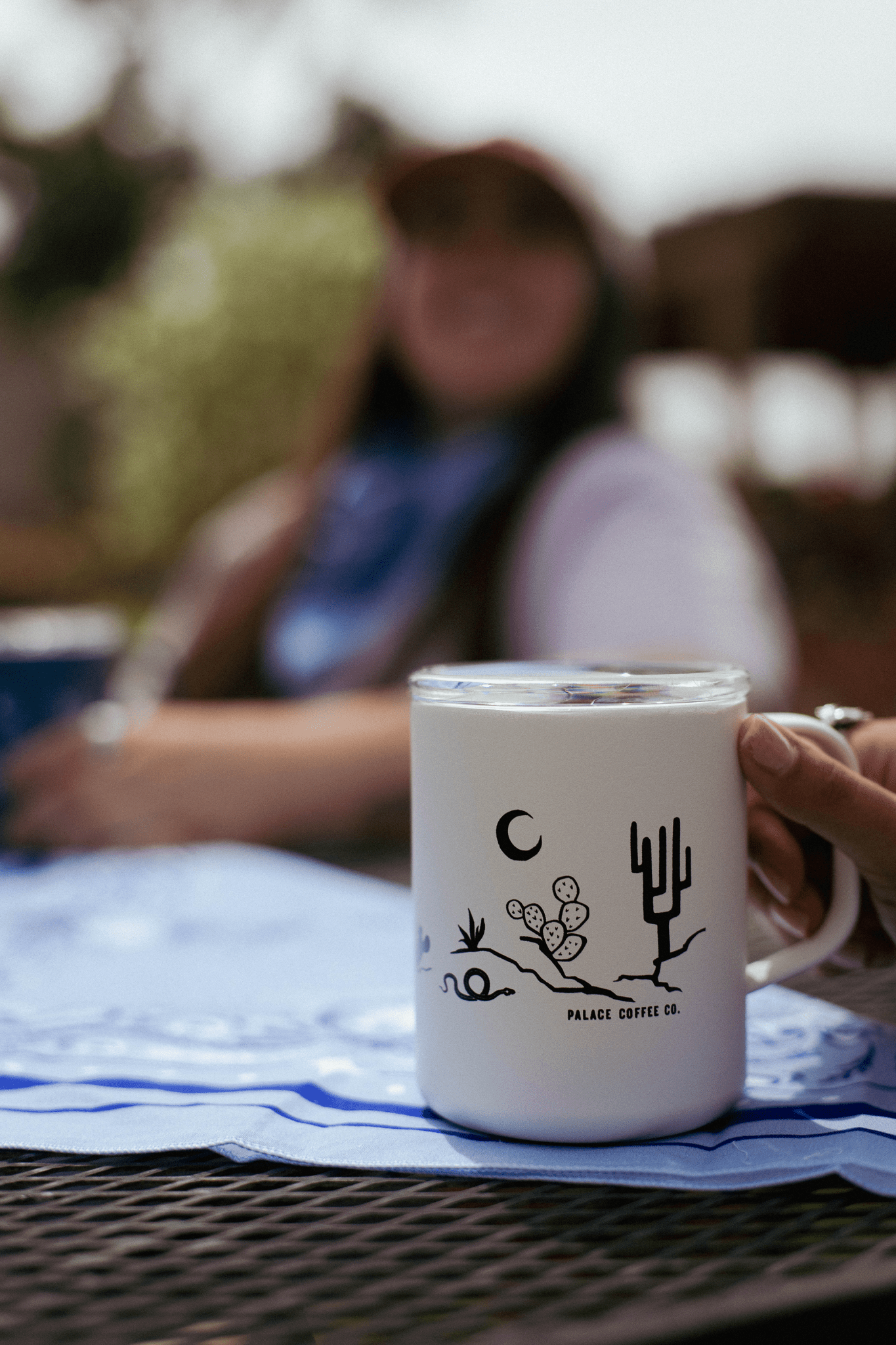 PALACE "DRINK COFFEE, DO THINGS" CAMP MUG - Palace Coffee Co. - Merch