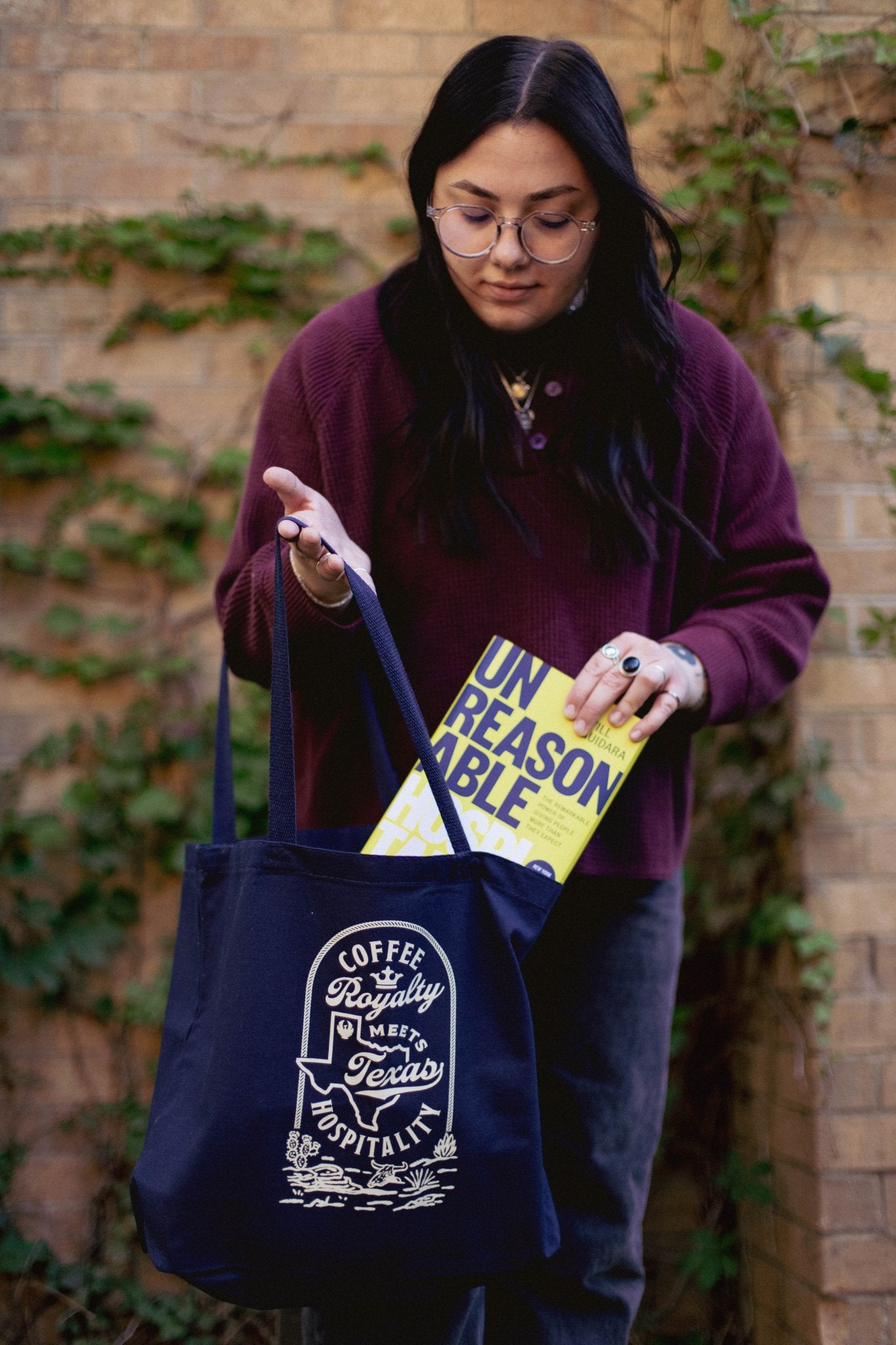 TEXAS HOSPITALITY TOTE - Palace Coffee Co. - Merch