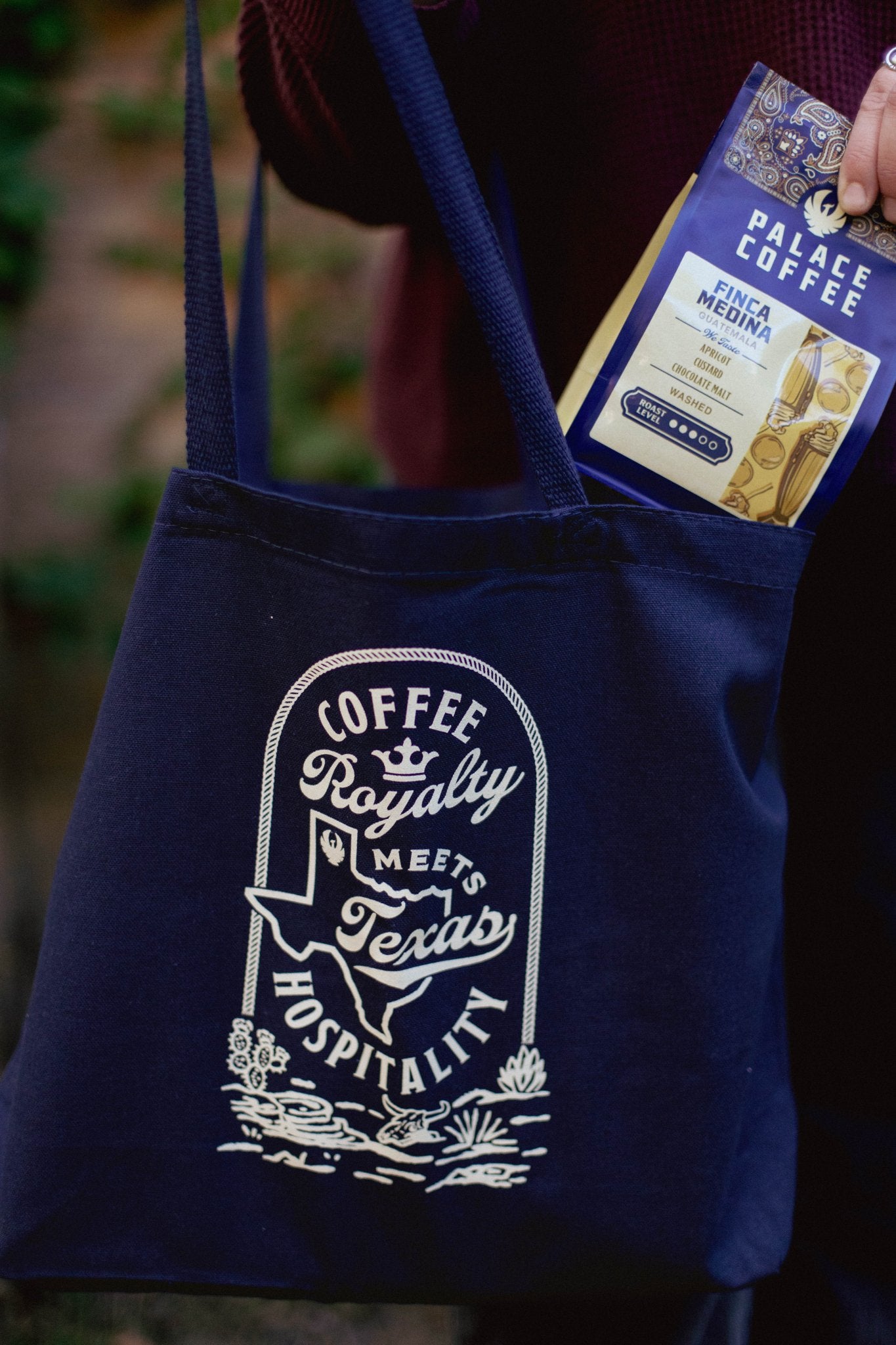 TEXAS HOSPITALITY TOTE - Palace Coffee Co. - Merch