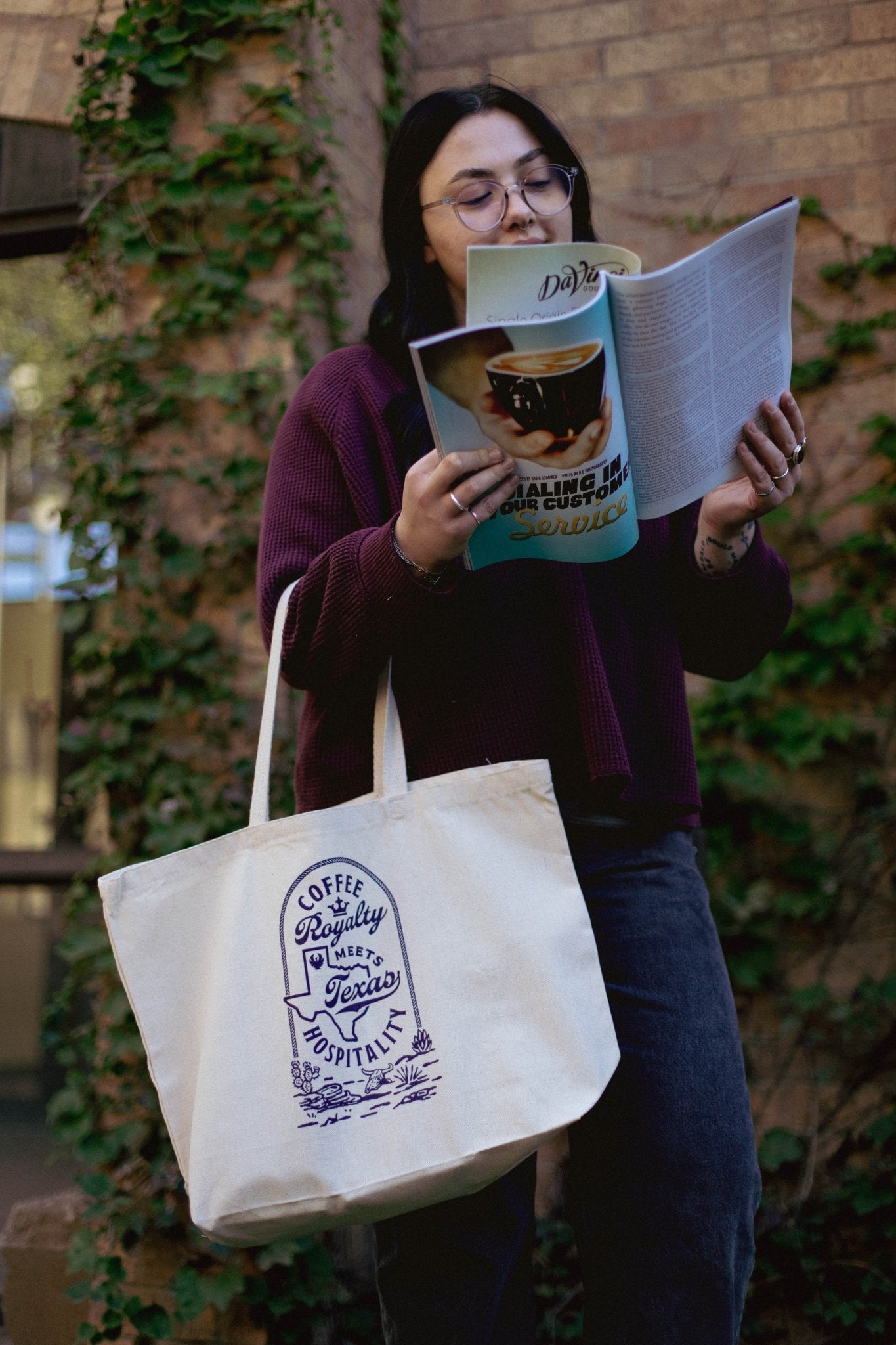 TEXAS HOSPITALITY TOTE - Palace Coffee Co. - Merch
