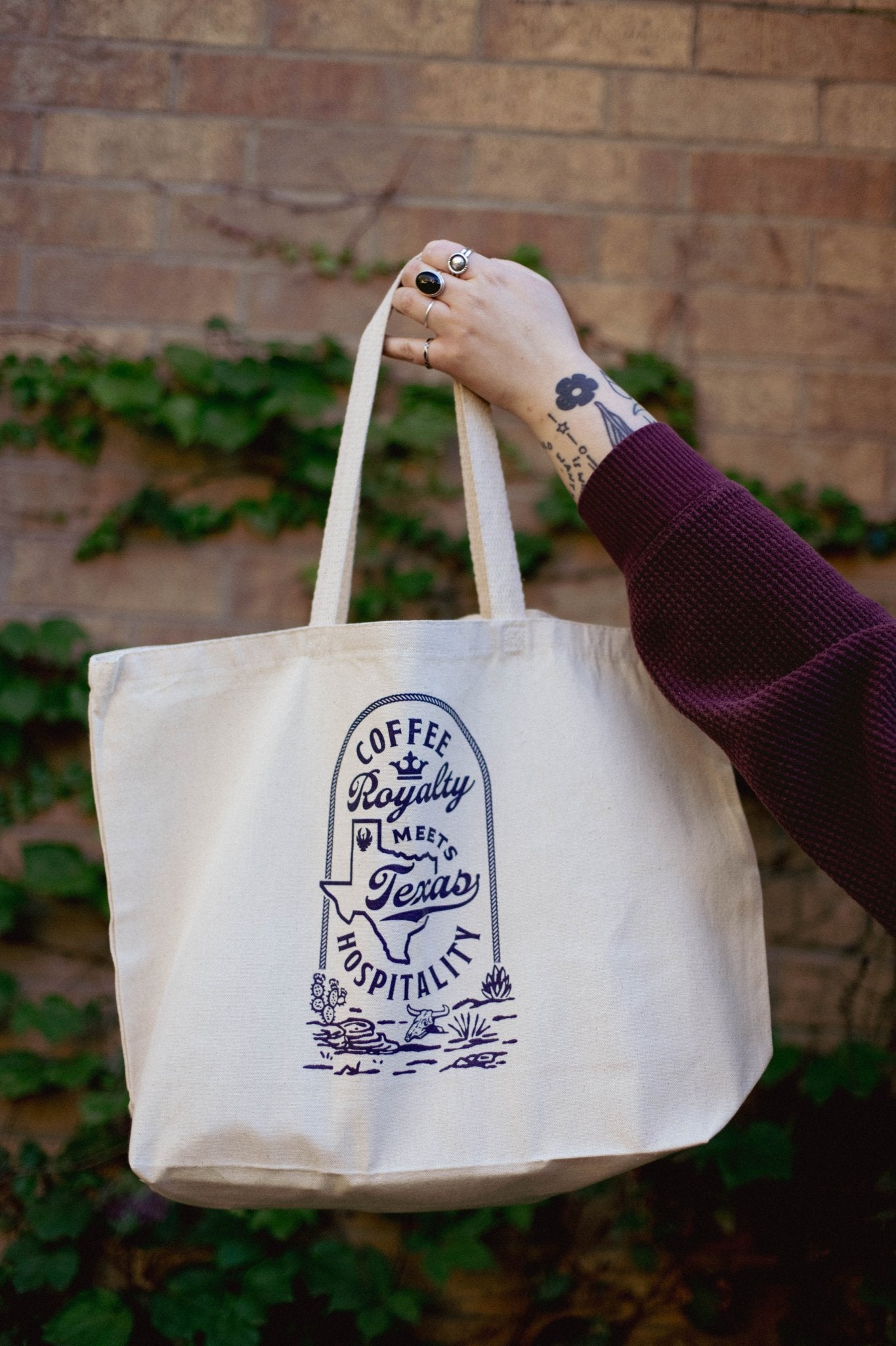TEXAS HOSPITALITY TOTE - Palace Coffee Co. - Merch