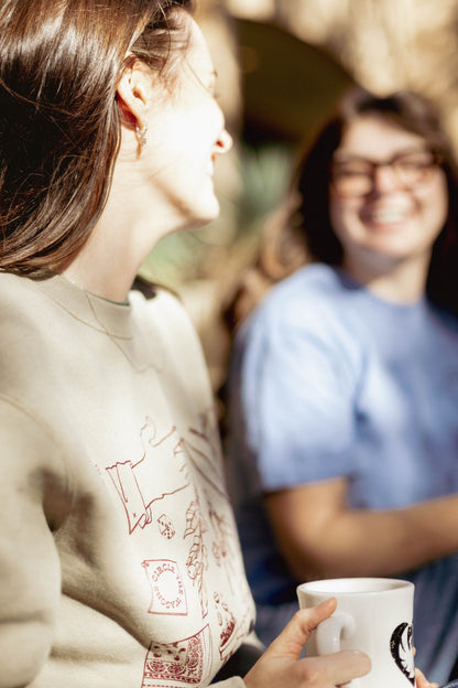 Palace Patchwork Crewneck