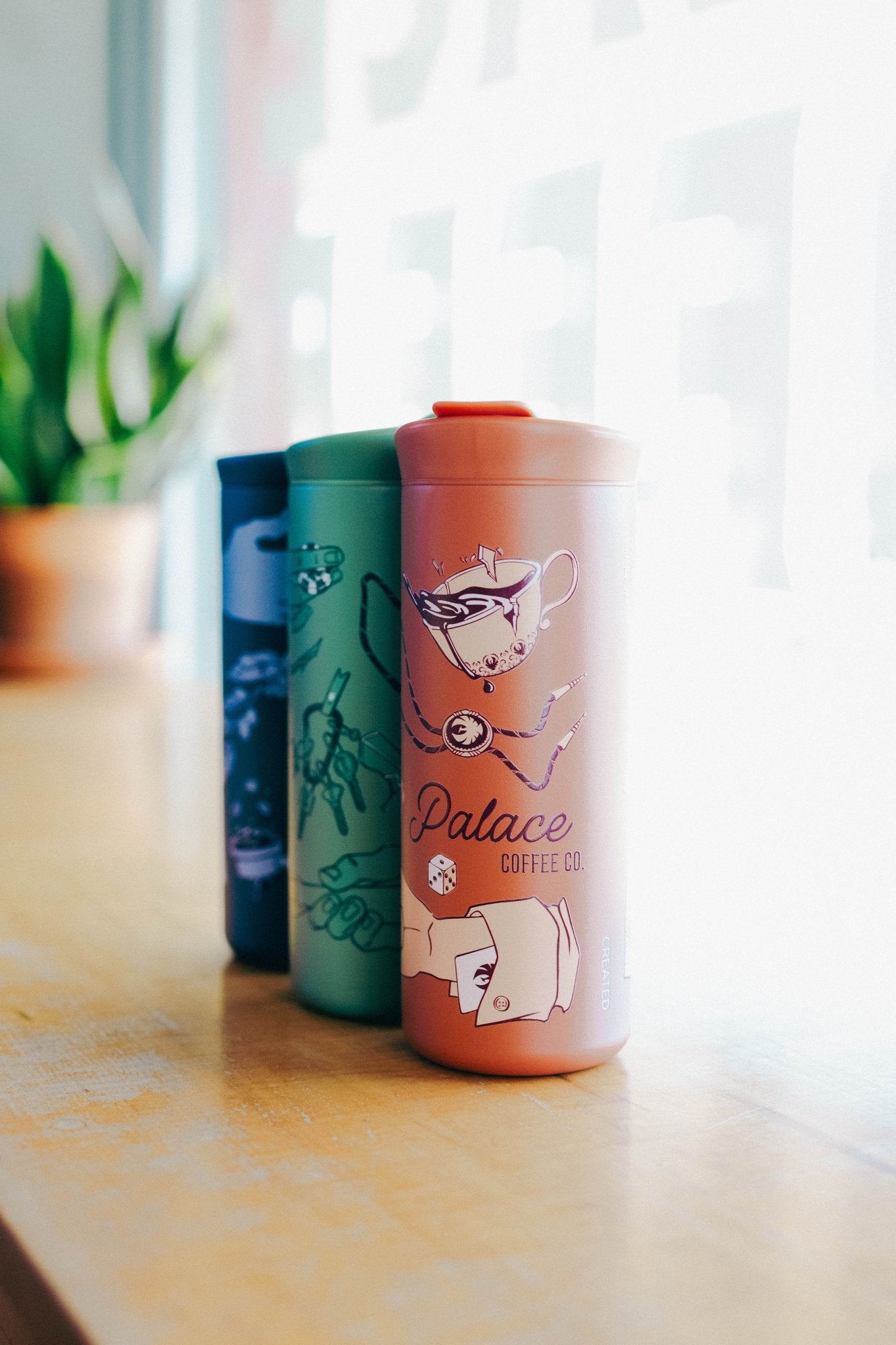 PALACE PATCHWORK TUMBLER - Palace Coffee Co. - Merch