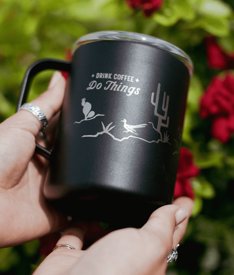 PALACE "DRINK COFFEE, DO THINGS" CAMP MUG - Palace Coffee Co. - Merch