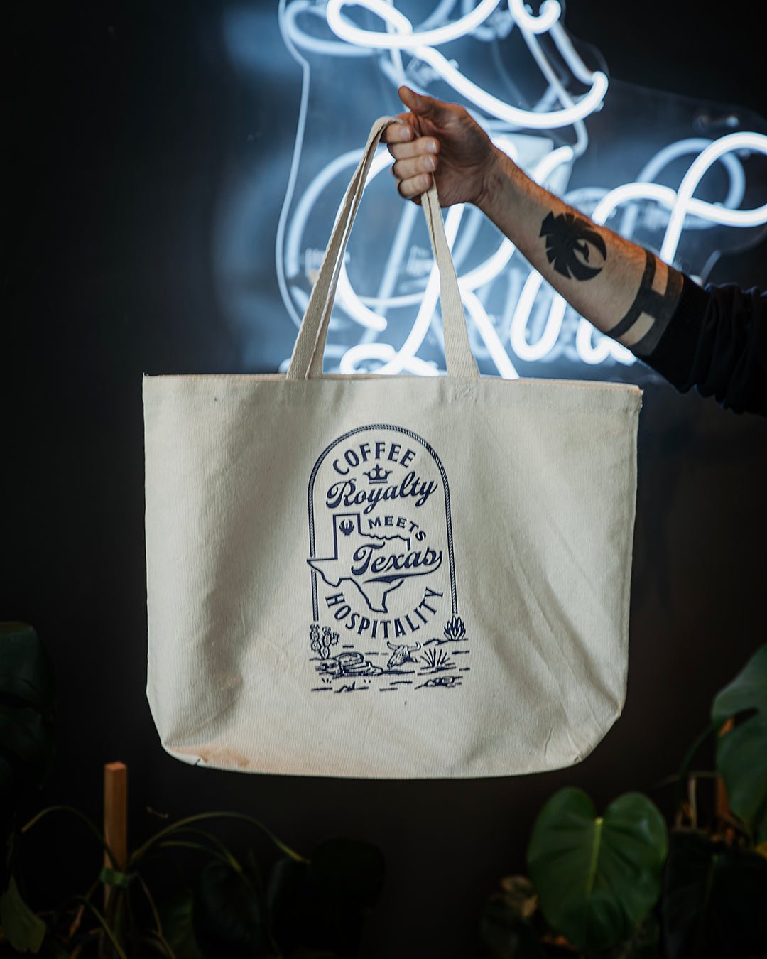 TEXAS HOSPITALITY TOTE - Palace Coffee Co. - Merch