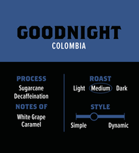 Load image into Gallery viewer, Goodnight Decaf - 12 oz bag
